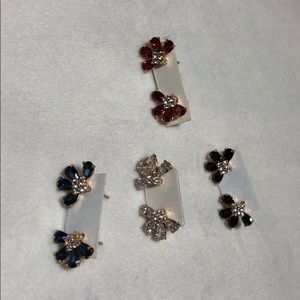 Stud Earrings, gold filled 18k